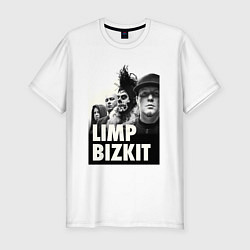 Мужская slim-футболка Limp Bizkit all