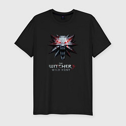 Футболка slim-fit The Witcher logo, цвет: черный