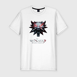 Футболка slim-fit The Witcher logo, цвет: белый