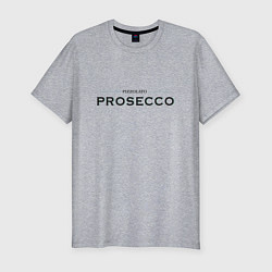 Футболка slim-fit Prosecco mood original, цвет: меланж