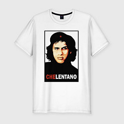 Мужская slim-футболка Che guevara - Chelentano