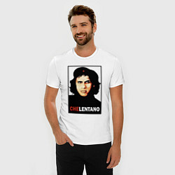 Футболка slim-fit Che guevara - Chelentano, цвет: белый — фото 2