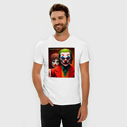 Футболка slim-fit Joker and Minecraft - collaboration, цвет: белый — фото 2