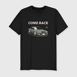 Мужская slim-футболка Toyota chaser come back
