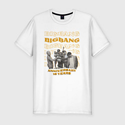 Мужская slim-футболка Big bang 15 лет