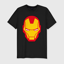 Футболка slim-fit Iron man logo, цвет: черный