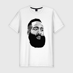 Футболка slim-fit James Harden, цвет: белый