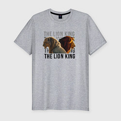 Футболка slim-fit The Lion King, цвет: меланж