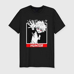 Футболка slim-fit Хантер Килуа Золдик, цвет: черный