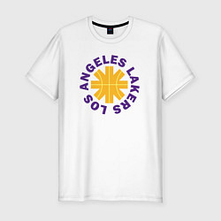 Мужская slim-футболка LA Lakers team