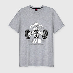 Мужская slim-футболка Lord humungus - gym workout