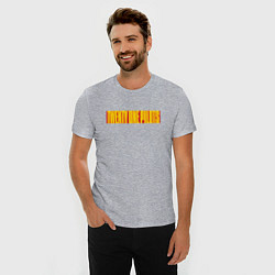 Футболка slim-fit Twenty one pilots - color logo, цвет: меланж — фото 2