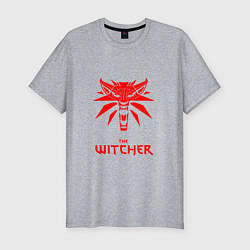 Футболка slim-fit The witcher games, цвет: меланж