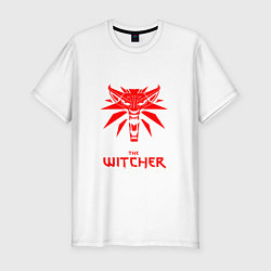 Футболка slim-fit The witcher games, цвет: белый