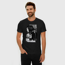 Футболка slim-fit Леон, цвет: черный — фото 2