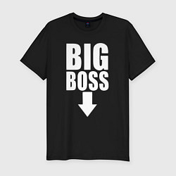 Мужская slim-футболка Big boss arrow