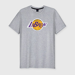 Мужская slim-футболка LaBron Lakers