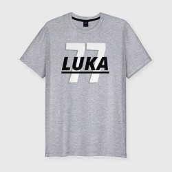 Мужская slim-футболка 77 Luka