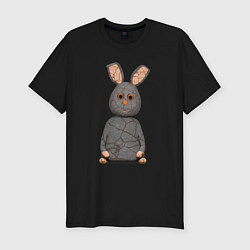 Мужская slim-футболка Cartoon hare character