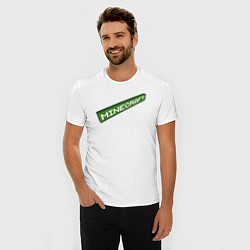 Футболка slim-fit Minecraft игра, цвет: белый — фото 2