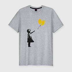 Мужская slim-футболка Wu-Tang Banksy