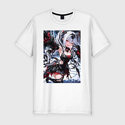 Мужская slim-футболка Jetavie Punishing Gray Raven