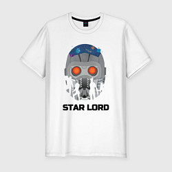 Мужская slim-футболка Star lord