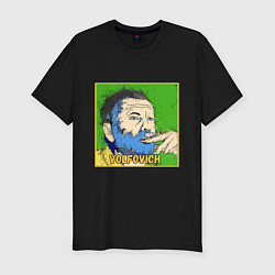 Мужская slim-футболка Volfovich ART
