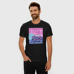 Футболка slim-fit Street drift, цвет: черный — фото 2