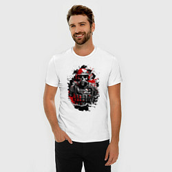 Футболка slim-fit The Face of War, цвет: белый — фото 2
