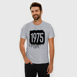 Футболка slim-fit Готический 1975 год, цвет: меланж — фото 2
