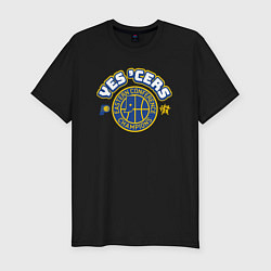 Футболка slim-fit Indiana east champions 2025, цвет: черный
