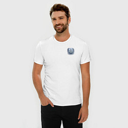 Футболка slim-fit 1 специальный полк полиции Москвы, цвет: белый — фото 2