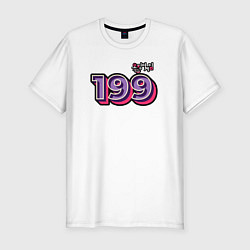 Мужская slim-футболка Игрок номер 199