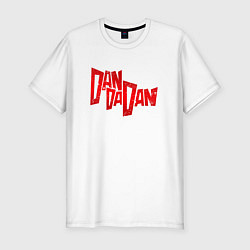 Мужская slim-футболка Dandadan - logotype