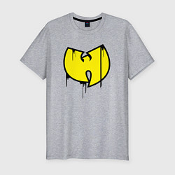 Футболка slim-fit Wu-Tang style, цвет: меланж
