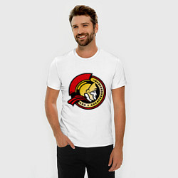 Футболка slim-fit HC Ottawa Senators Alternative, цвет: белый — фото 2