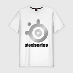 Мужская slim-футболка SteelSeries