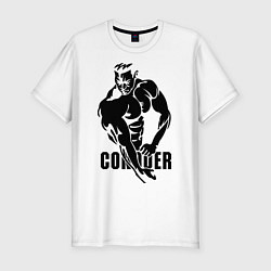 Футболка slim-fit Conquer, цвет: белый