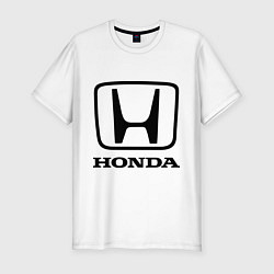 Футболка slim-fit Honda logo, цвет: белый