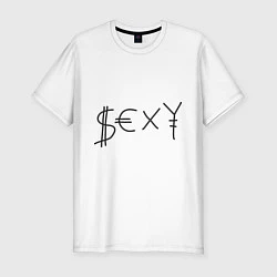 Мужская slim-футболка Sexy Money