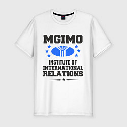 Мужская slim-футболка MGIMO Institute