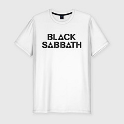 Футболка slim-fit Black Sabbath, цвет: белый