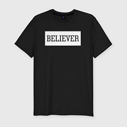 Мужская slim-футболка 30 STM: Believer