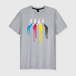 Футболка slim-fit Abbey Road Colors, цвет: меланж