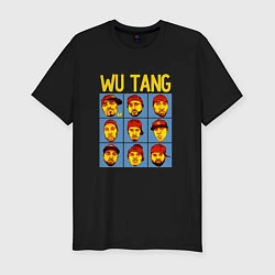 Мужская slim-футболка Wu-Tang Clan Faces
