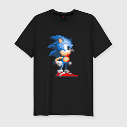 Футболка slim-fit Sonic, цвет: черный