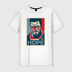 Футболка slim-fit Half-Life: Hope, цвет: белый