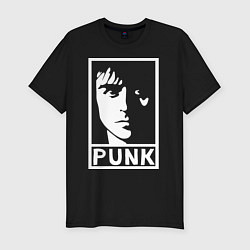Мужская slim-футболка Green Day: Punk