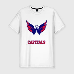 Мужская slim-футболка Washington Capitals